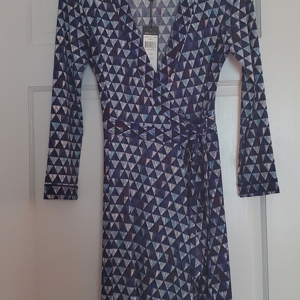 BCBGMAXAZRIA Adele wrap dress